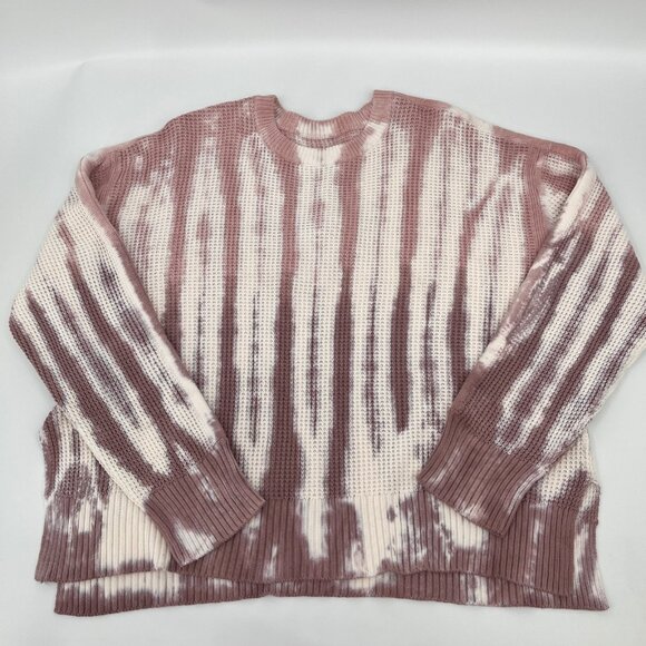 Pistola Olga Thermal Pullover Size XL Waffle Knit Long Sleeve Cotton Crewneck - Picture 3 of 11